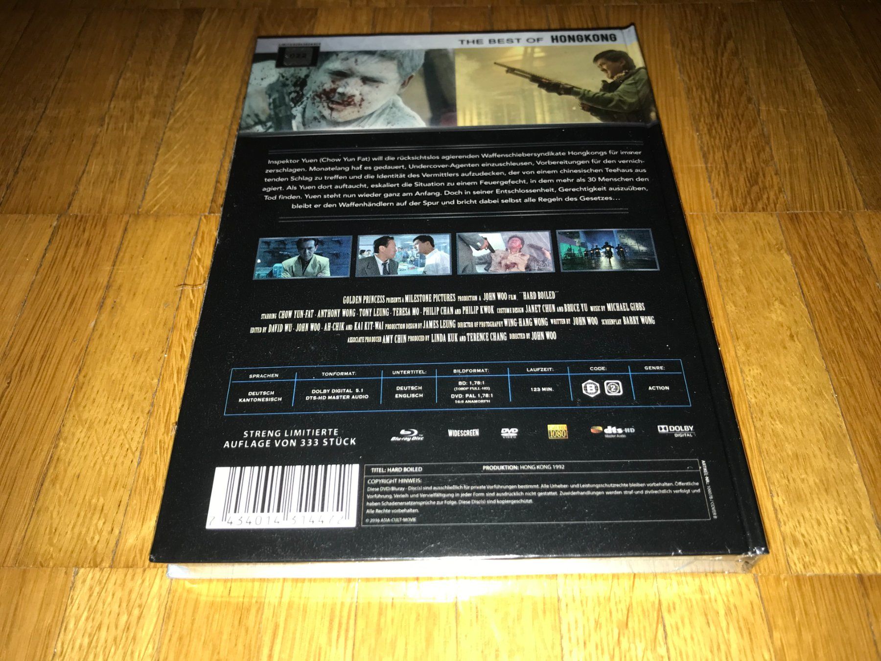 Alle DVDs: Hard Boiled - MEDIABOOK - B - UNCUT – Neu und originalverpackt aus Basel von havsok 1