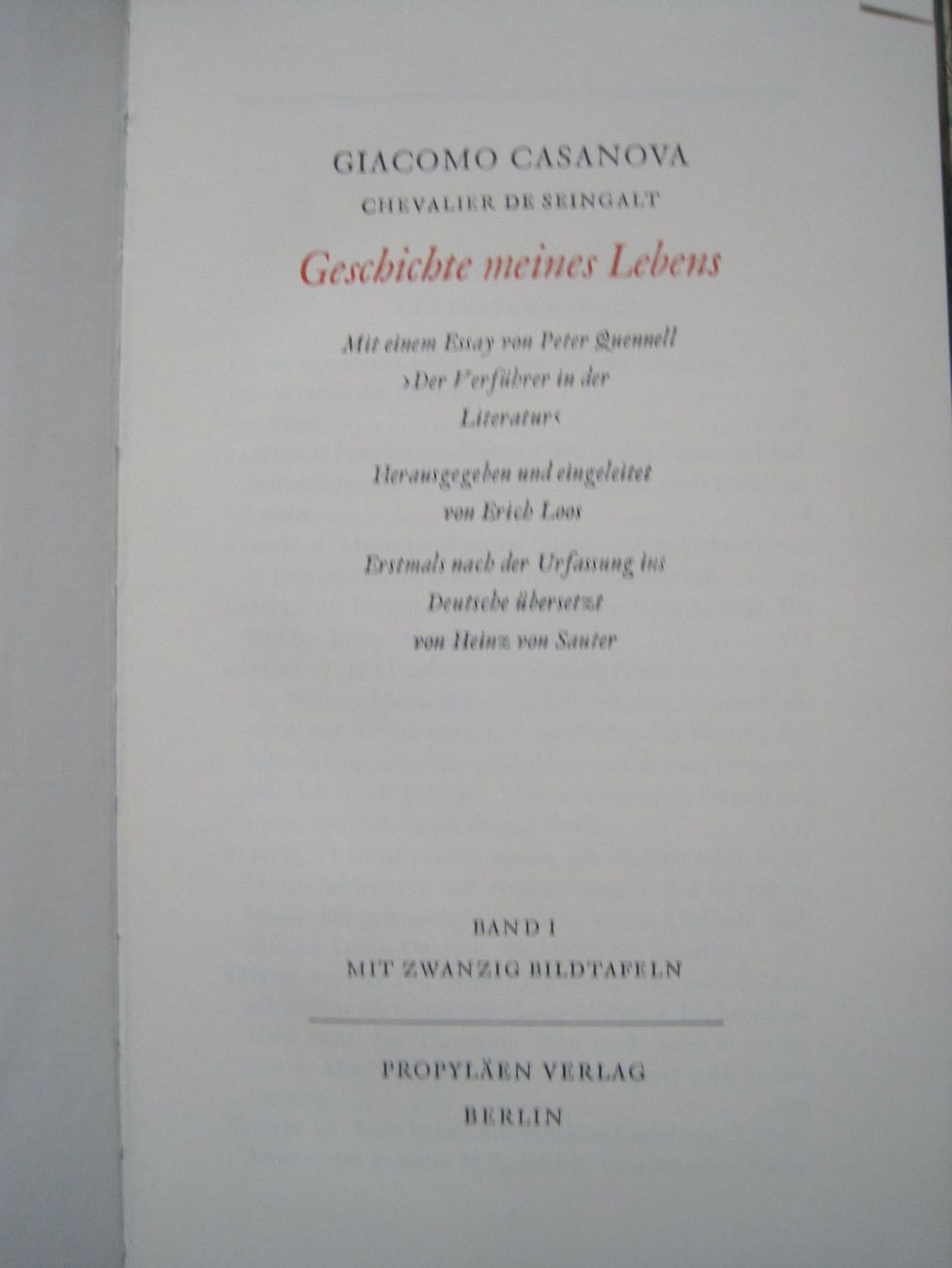 Bücher: Giacomo Casanova - 17 Bände – Gebraucht aus Bischofszell von Joachim-115 3