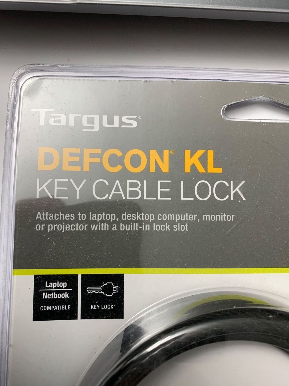 Lucchetti: Targus Defcon KL Sicherheitskabel Laptop – Nuovo e nell'imballaggio originale da Wettswil bei Zürich venduto da Trubarus 1