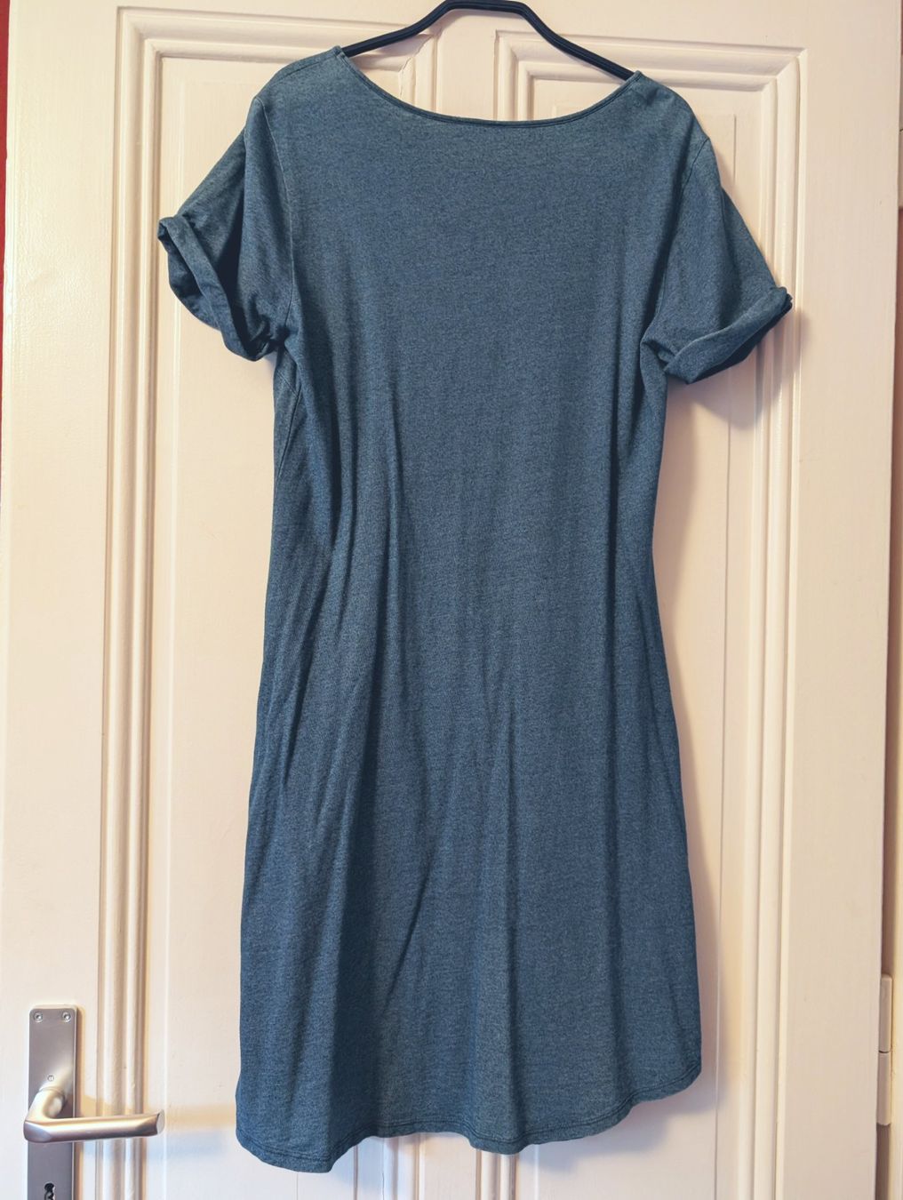 Vestiti: HOLDING HORSES : Elégante confortable robe bleue drapée M-L – Nuovo (secondo la descrizione) da Petit-Lancy venduto da lilycerise 4
