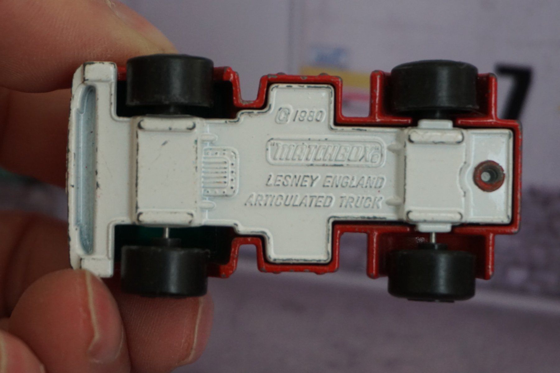 Matchbox Modellini d'auto: Matchbox LKW Zugmaschiene ALT !!!!!!!!! – Usato da Reiden venduto da Doppeldecker69 5