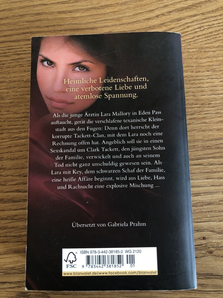 Bücher: Sandra Brown: Feuer in Eden – Gebraucht aus Rain von Denbie 1