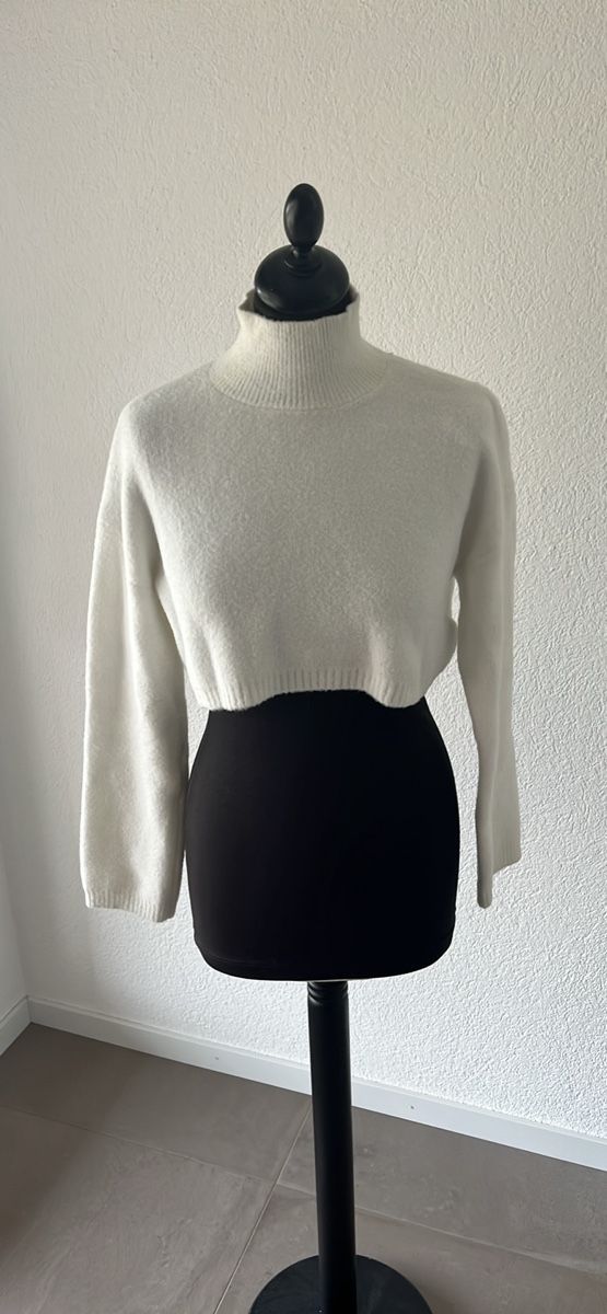 Zara Tops: ZARA crop top blanc taille S – Neu (gemäss Beschreibung) aus Boudry von Fiona1973
