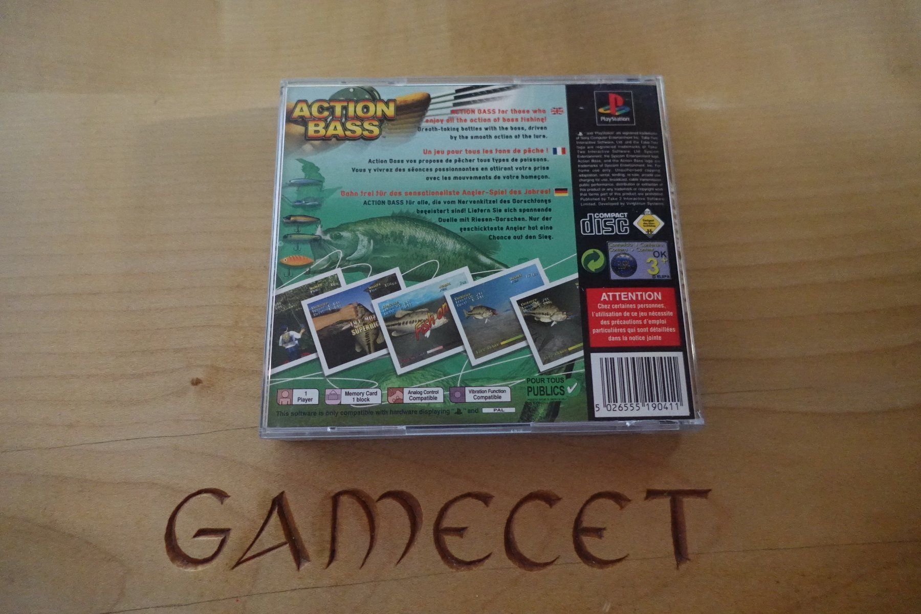 Sony Giochi: Action Bass – Usato da Steinach venduto da Gamecet 2