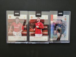 Topps total football ManUnited Roy Keane Wayne Rooney /99