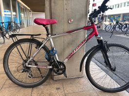 Mountainbike Gary Fisher Wahoo silber rot