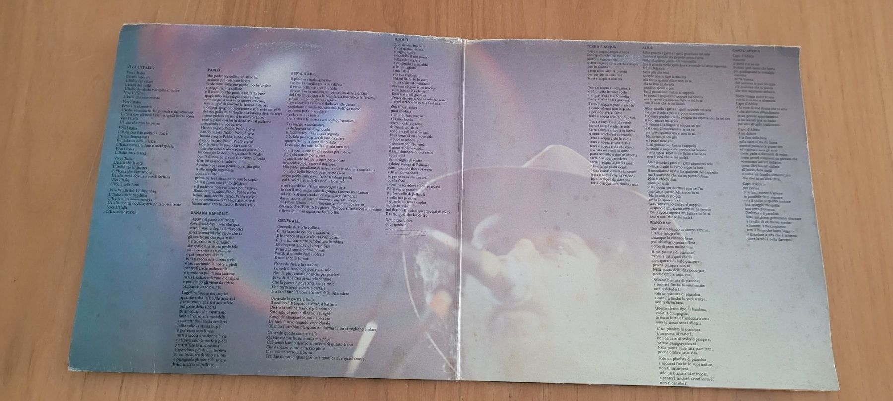 Vinyles: LP  Francesco De Gregori – D'occasion à Martigny par MZ-67 1