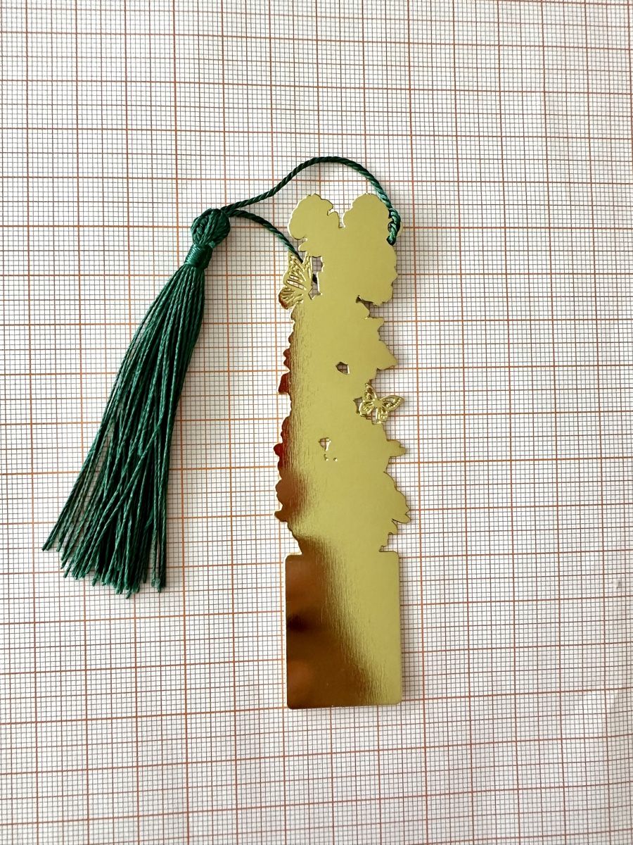 Altre raccolte & rarità: Metal Bookmark with Tassel – Nuovo (secondo la descrizione) da Gattikon venduto da Sarahs_Schatzkammer 1