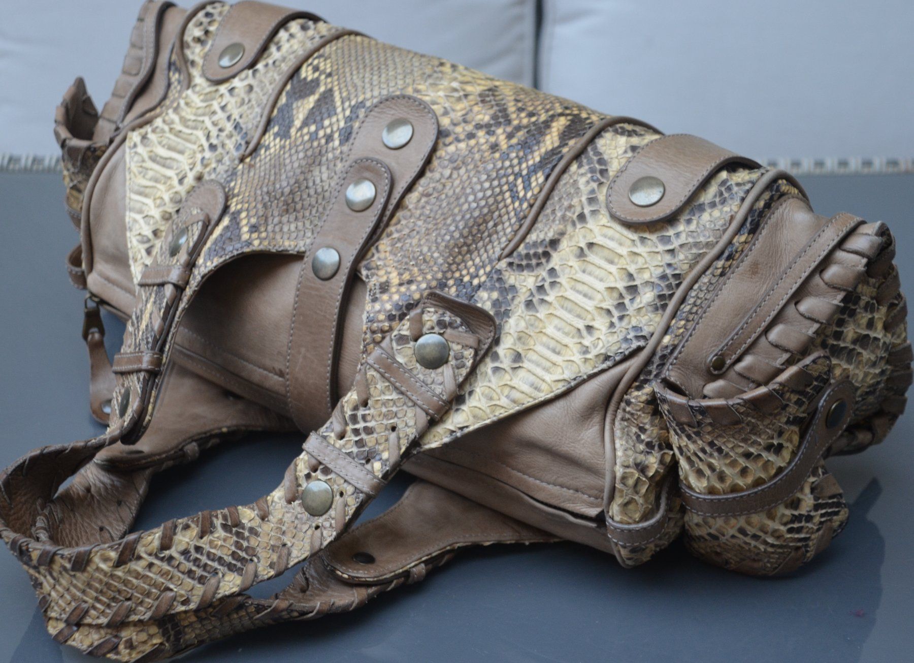 Chloé Borse da donna: Chloé Tasche Pythonleder / sac cuir de python – Usato da Collonges venduto da Auganien 3