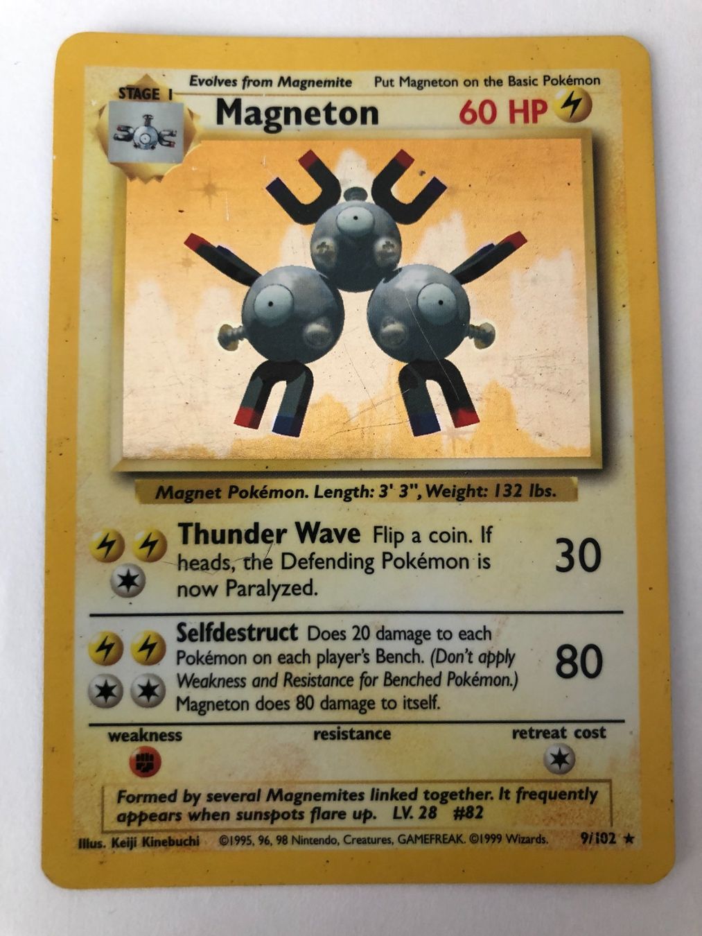 Pokémon Carte collezionabili: Magenton - Holo - Base Set - Pokemon – Usato da Nussbaumen AG venduto da Bika-Shop