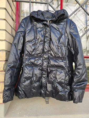 Kleidung: Winterjacke TAIFUN schwarz (38)