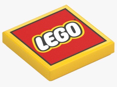 Lego Baukästen: LEGO 6579957 Fliese 2 x 2 Logo LEGO – Neu (gemäss Beschreibung) aus Bettwiesen von mad_cl6y