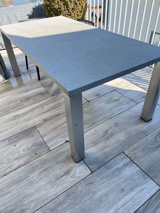 Steinplatte Fur Gartentisch
