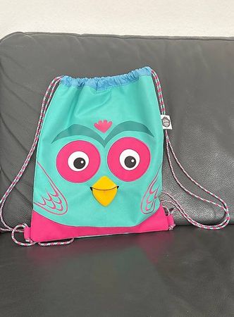 Affenzahn Kindergarten-Rucksack Eule + Sportbeutel  Set