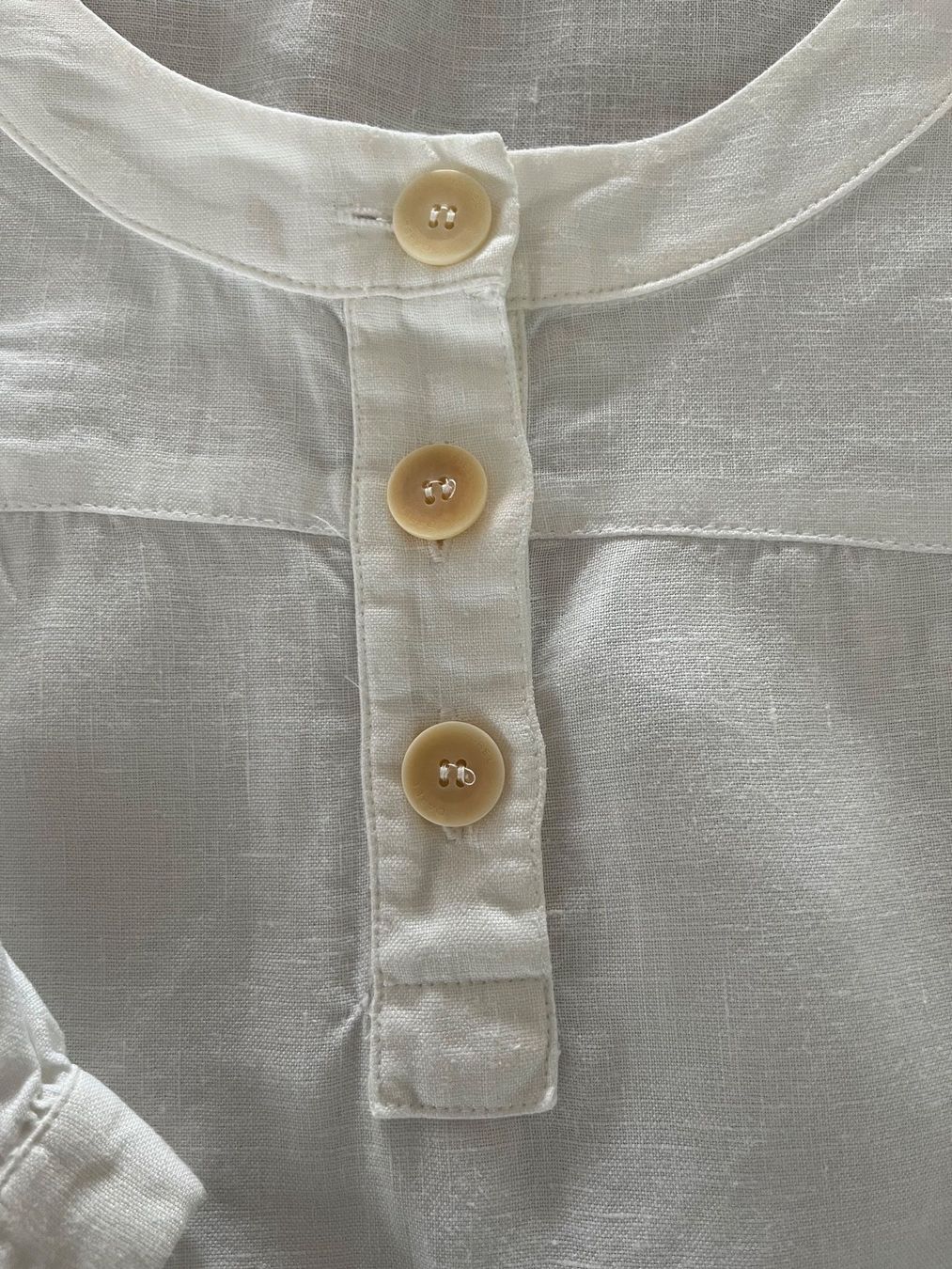 Gérard Darel Vestiti: Weisses Leinenkleid von Gerard Darel – Usato da Stans venduto da valeriamanuela 3