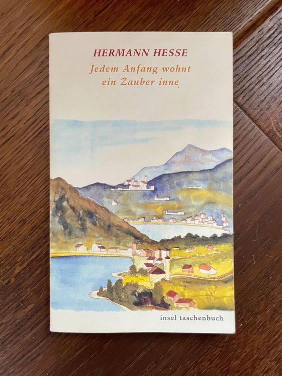 Hermann Hesse Jedem Anfang wohnt ein Zauber inne Kaufen auf