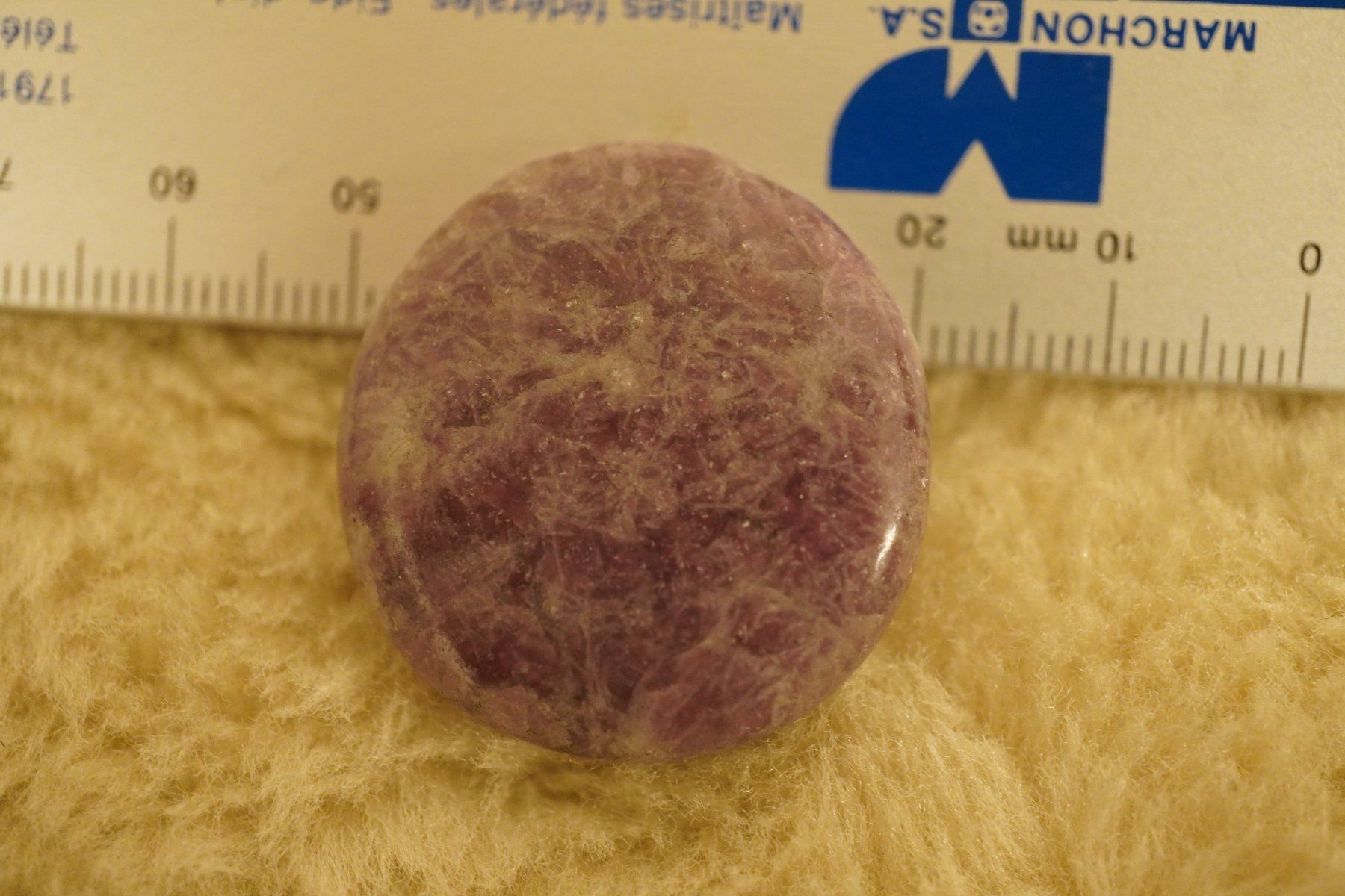 Minéraux & Lithothérapie: Lepidolith-    Scheibenstein    –Topstone- – Neuf avec emballage d'origine à Eschenbach SG par topstone 3