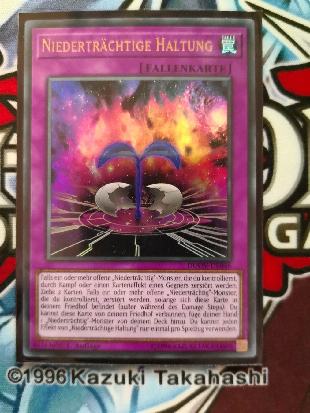 Yugioh Carte collezionabili: Yu-Gi-Oh Niederträchtige Haltung – Nuovo (secondo la descrizione) da Zofingen venduto da gerrymovie93