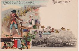 AK Bellinzona - Chocolat Suchard, rara.