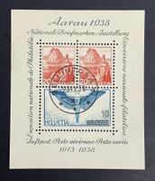 BLOCK AARAU 1938 ⦿