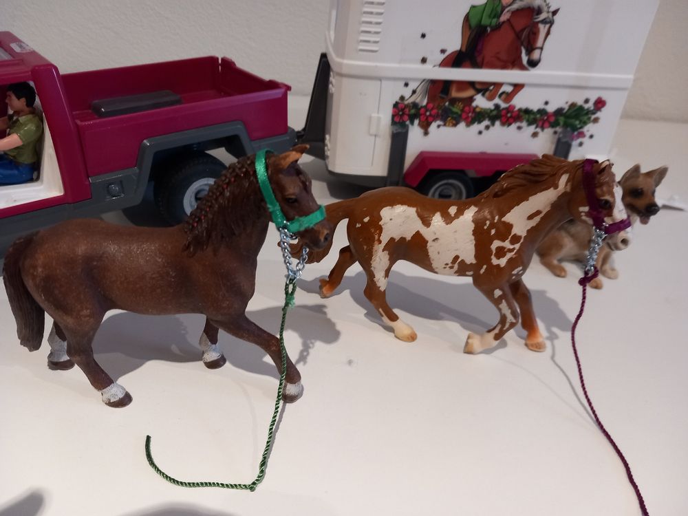  Schleich Auto mit Pferdeanhänger Horse Club (Gebraucht) in für CHF 31 Bildidee 