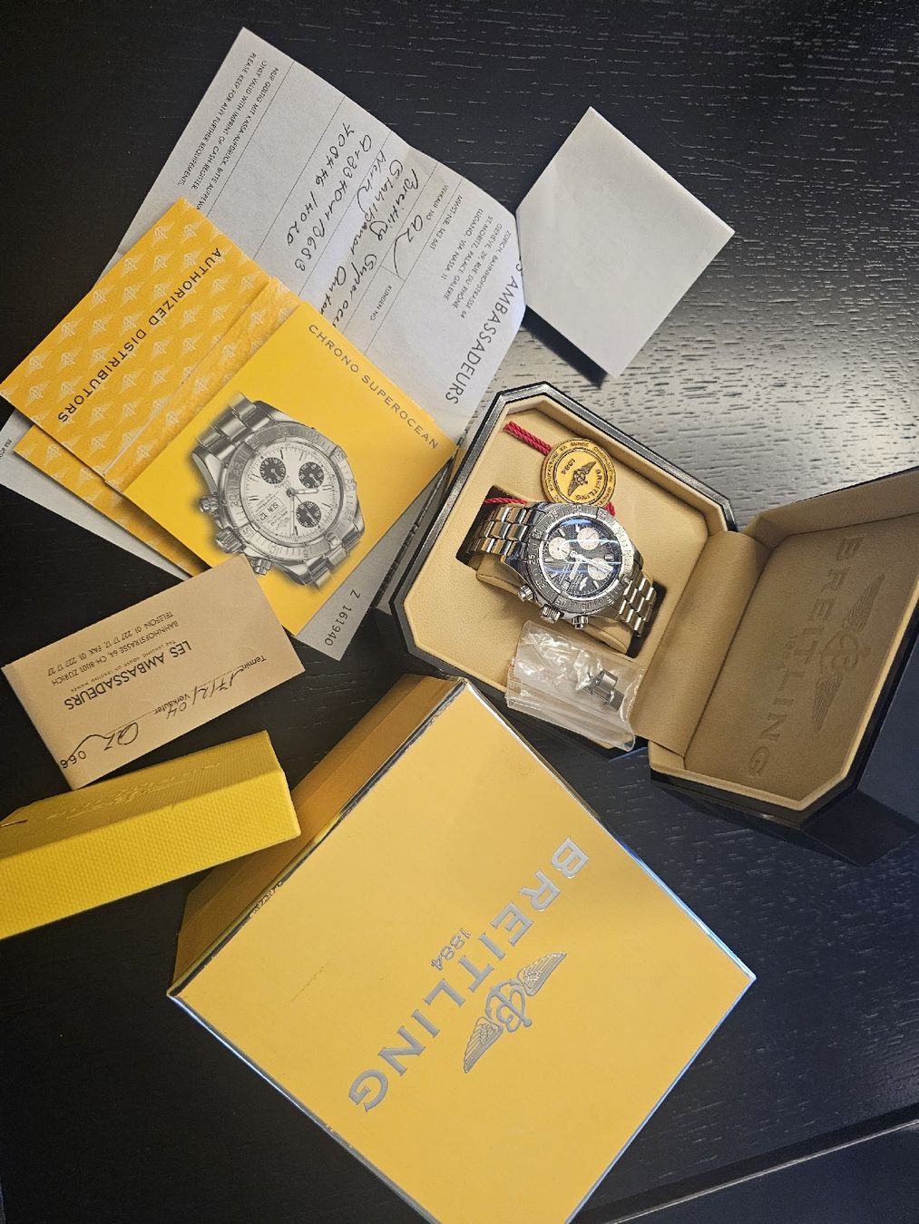 Breitling Uhren: Breitling Chronomat Superocean Automatic - Top Zustand! – Gebraucht aus Hüntwangen von Mh18 1