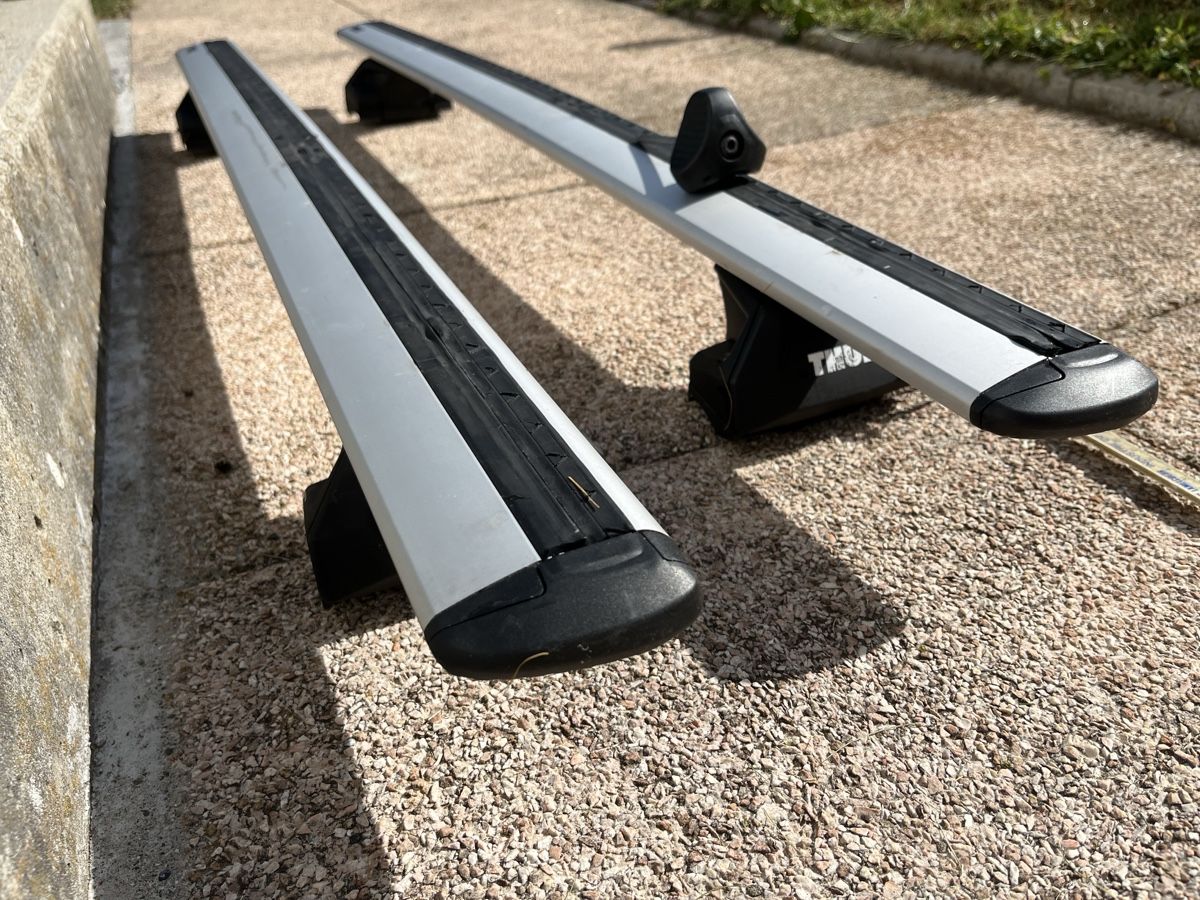 Thule Dachträger: Barres de toit Thule, Wingbar Evo 118 – Gebraucht aus Cottens FR von gguignard