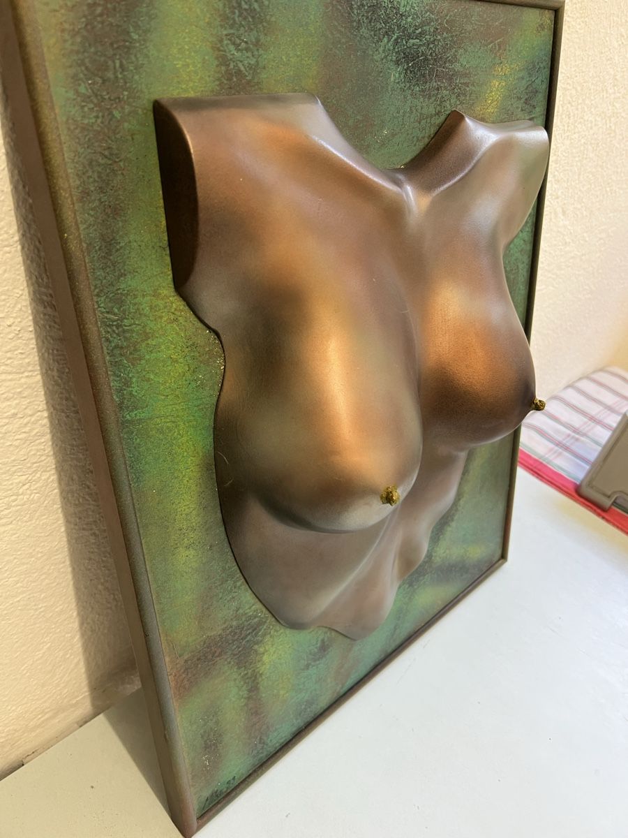 Skulpturen & Statuen: Frauentorso aus Massivem Gips Sign Mike 99 – Gebraucht aus Hombrechtikon von vespa1954 2