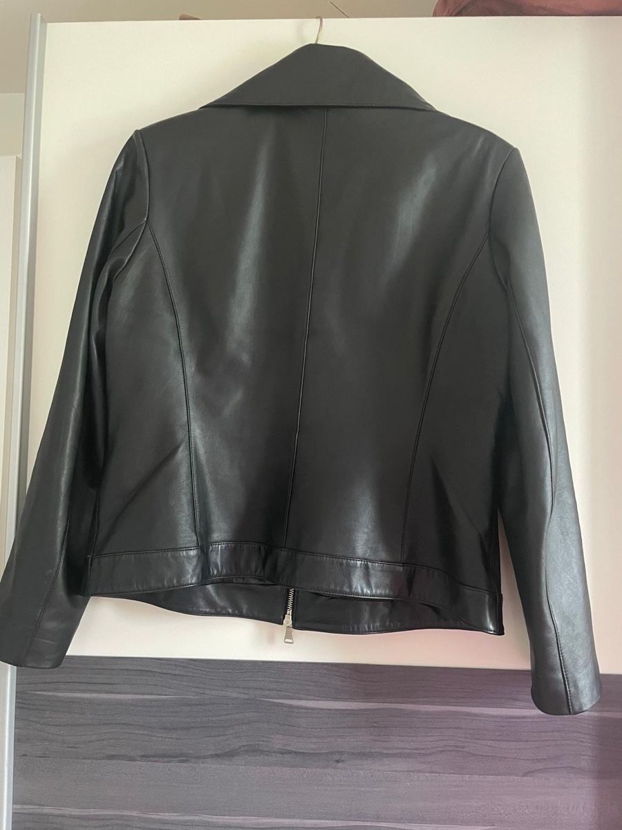 Jacken: Lederjacke schwarz Grösse 42 gebraucht – Gebraucht aus Teufen AR von evi_77q5 3