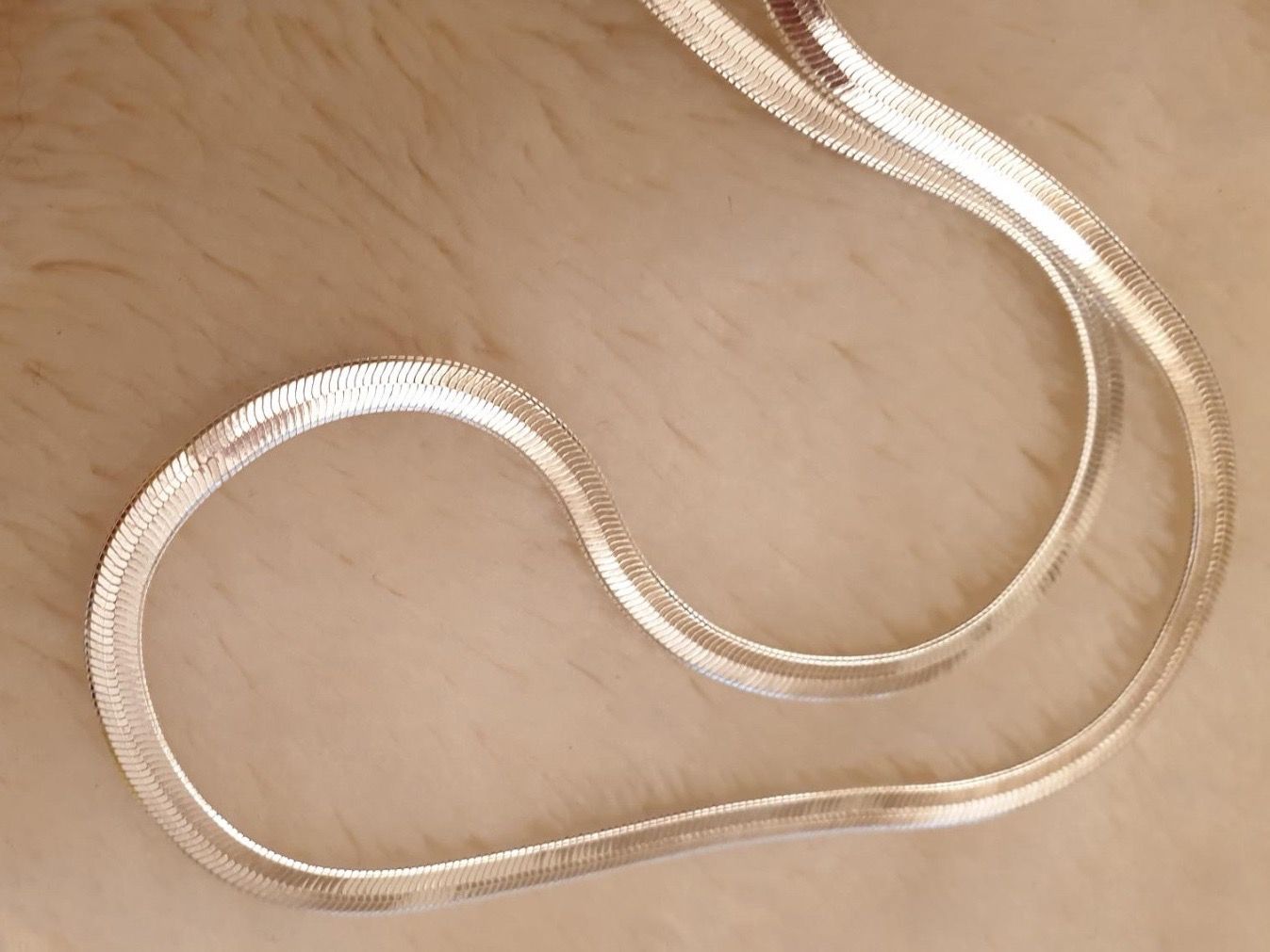 Ketten: Schlangenkette - Lange: 60 cm - Breite: 4 mm – Neu und originalverpackt aus Würenlos von Abracadabra26 2