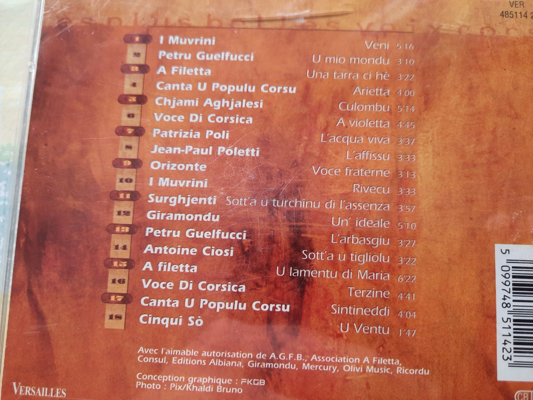 CD: CD Les plus voix corses – Usato da Pully venduto da bro_n52j 3