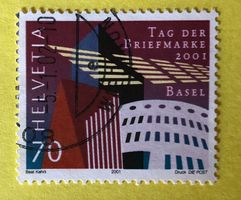Nr.1038 GESTEMPELT Moderne Architektur in Basel 2001