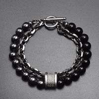 Herren Armband Naturstein