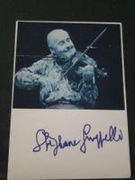 Stéphane Grappelli - †1997 - Jazz - handsigniert