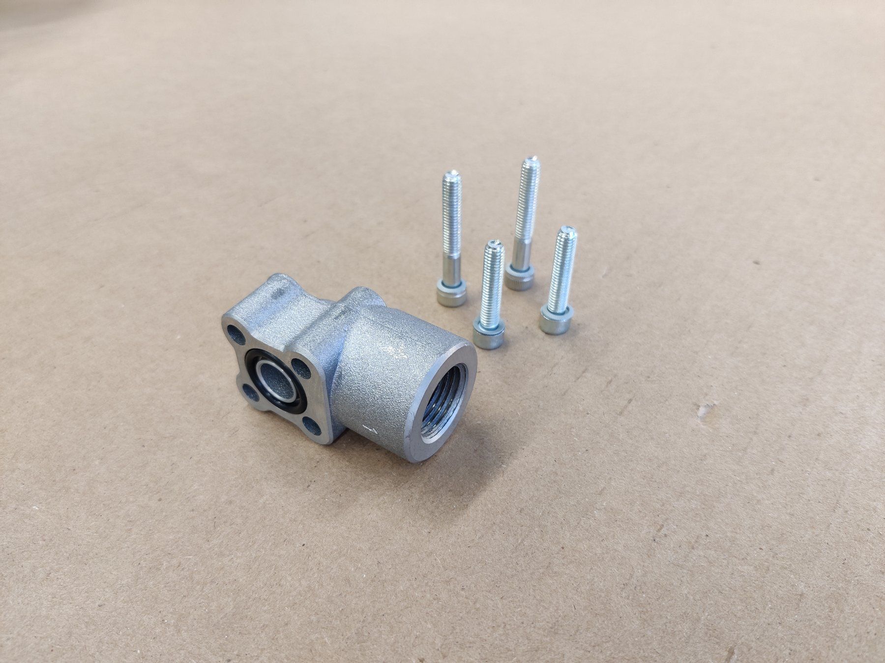 Alle Maschinen: Winkel-Flanschstutzen RPB 12 30 – Neu und originalverpackt aus Fischbach-Göslikon von Elektromech_Verkauf