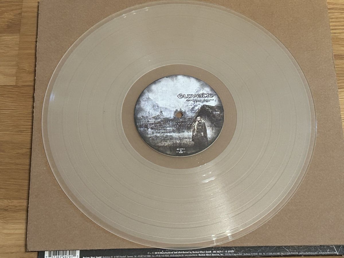 Schallplatten: ELUVEITIE. 2010. white clear Vinyl. Everythings Remains As.. – Gebraucht aus Faulensee von Mizuno06 5