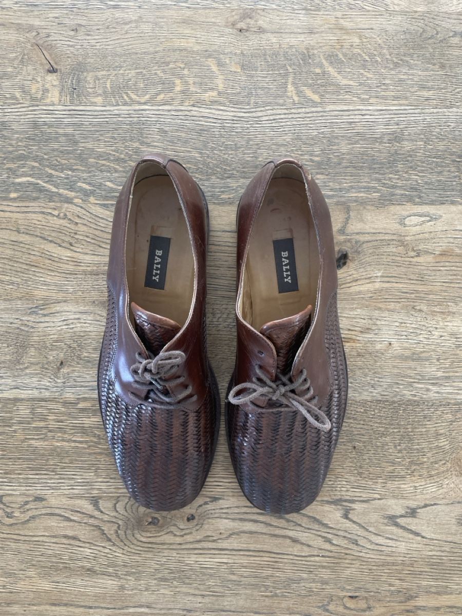 Bally Scarpe da uomo: Herrenschuhe Bally geflochten  – Usato da Dietwil venduto da Josy44 1