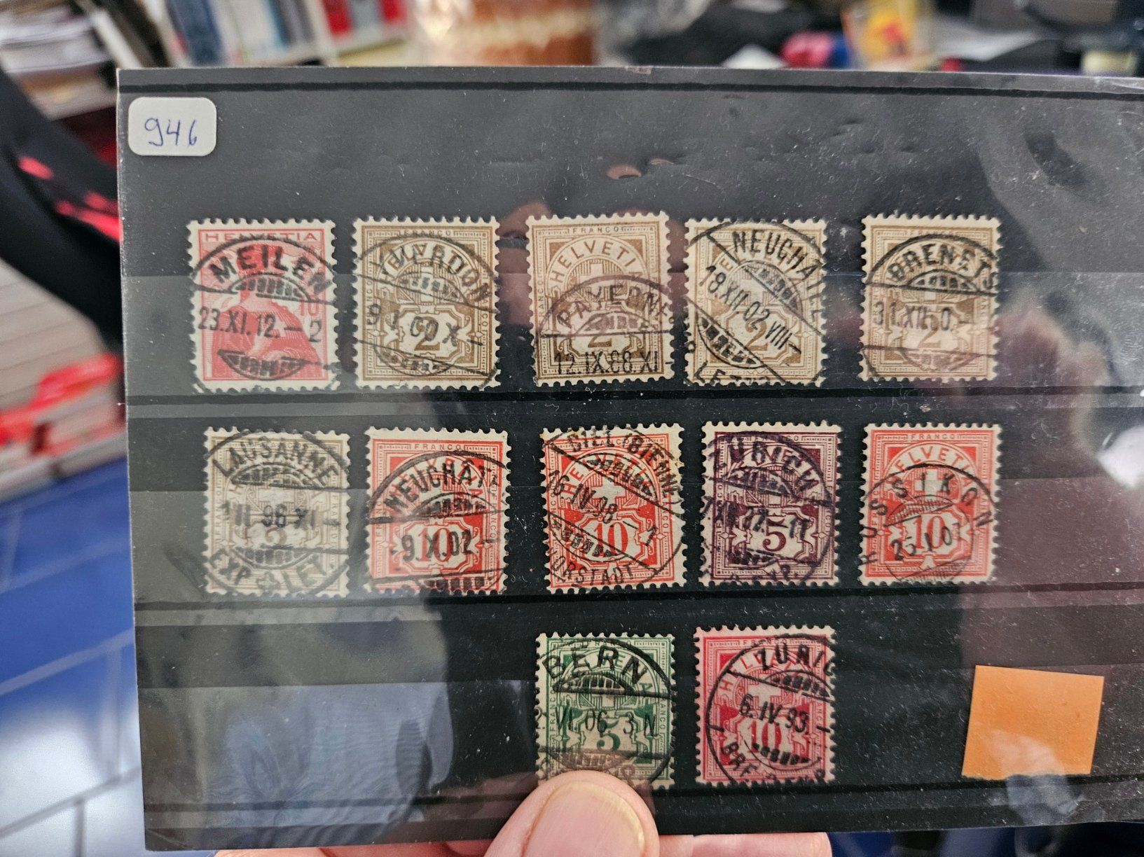Tutti i francobolli: Tolle Vollstempel ab 3.-- – Usato da Buttikon SZ venduto da Marcelr
