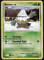 Snover 101/123 Mysterious Treasures 2007 Pokémon Non-Holo