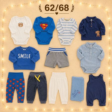 Babykleidung Grösse 62/68 Sommer-Outfit Mix