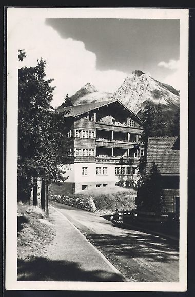 Cartes postales: AK Arosa, Hotel Hubelsee mit Bergen – D'occasion à Berlin par bartko-reher
