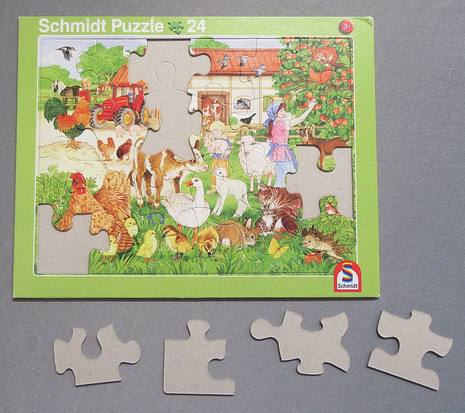 Puzzle: Schmidt Puzzle - Bauernhof - 24 Teile - komplett – Usato da Auenstein venduto da Padabimbim 1