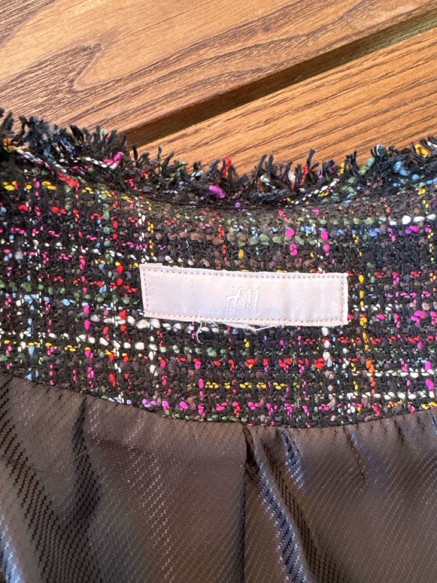 H&M Jacken: H&M Bouclé Jacke, Grösse M (38) – Gebraucht aus Watt von apfel70rot 3