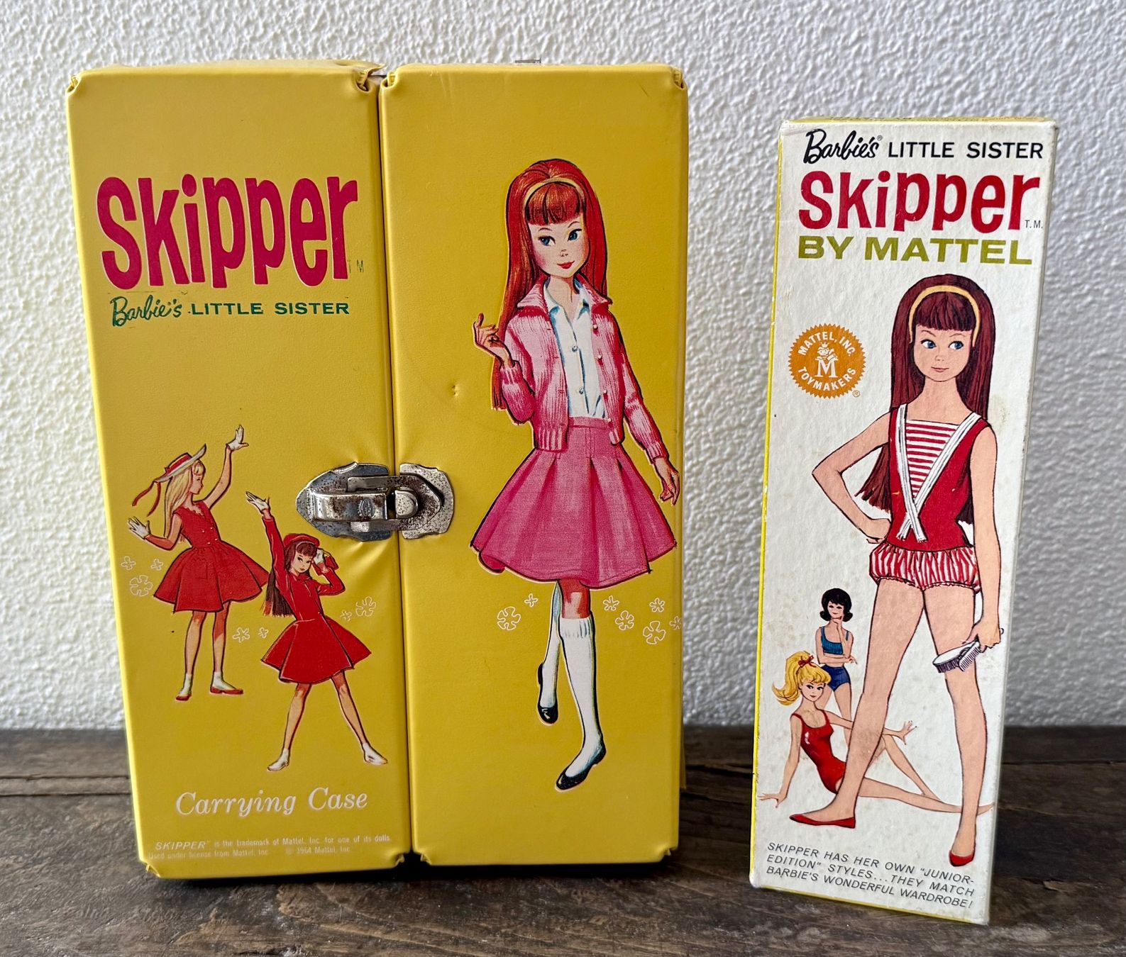 Bambole: Skipper + custodia + abiti vintage – Usato da Breganzona venduto da mas_tv72