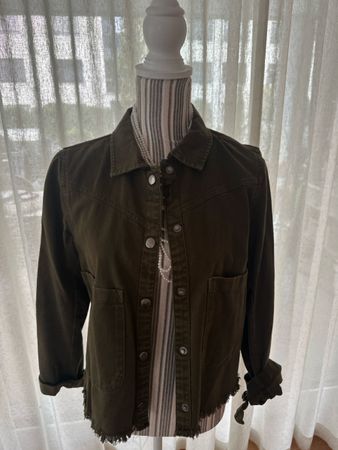 Jeansjacke oliv
