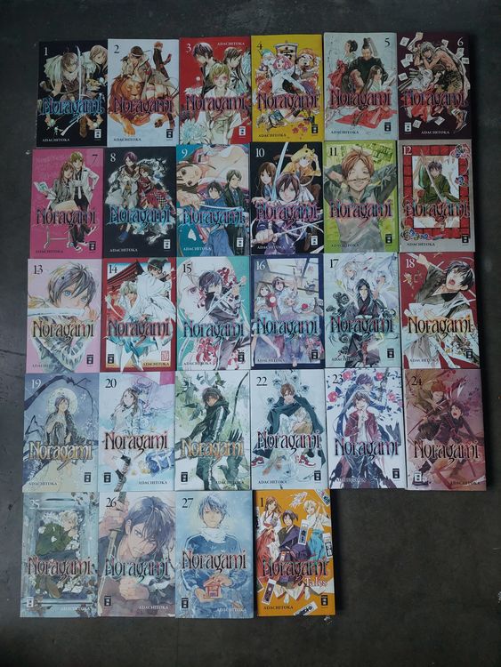 Fumetti: Noragami - kompletter Manga inkl Tales - super Zustand – Usato da Allschwil venduto da Mikan02
