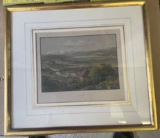 Stich Zürich, mit Goldrahmen 30 x 27 x, mit Zertifikat, Foto