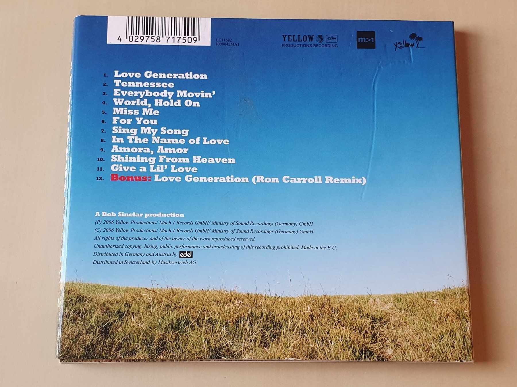 CDs: Bob Sinclair Western Dream – Gebraucht aus Stansstad von collectorsshop 1
