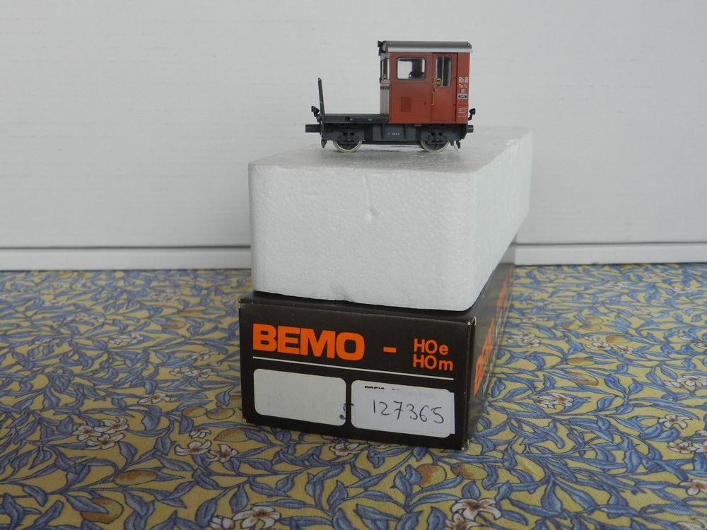 BEMO 1257 113, Motrice de triage à bielles Ge 2/4 N° 213 RHB BO