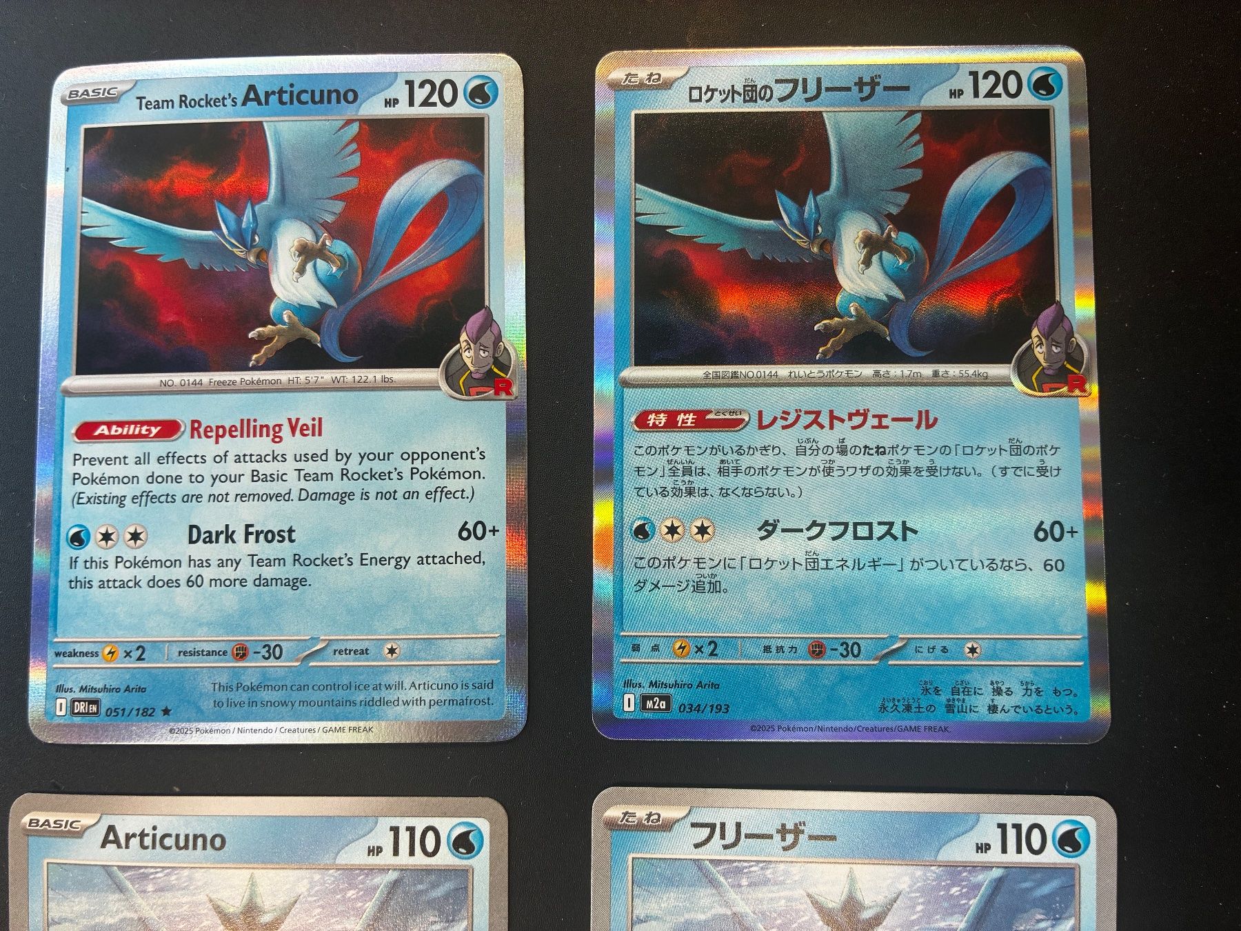 Pokémon Carte collezionabili: Sammlung - Articuno - Holo - en&jp – Nuovo (secondo la descrizione) da Hütten venduto da yve_tf69 1